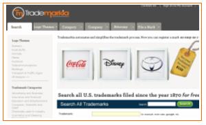 Search Trademarks and create business names with Tradmarkia