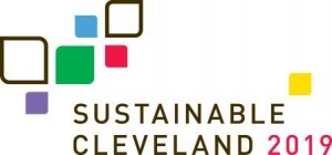 Green City Blue Lake Sustainable Cleveland 2019 logo