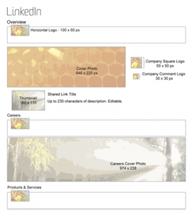 LinkedIn Company images sizes